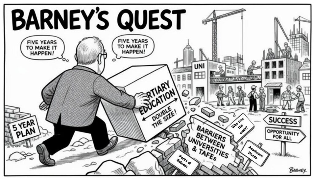 Barney’s Quest: Double the Size of the System cover