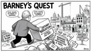 Barney’s Quest: Double the Size of the System cover