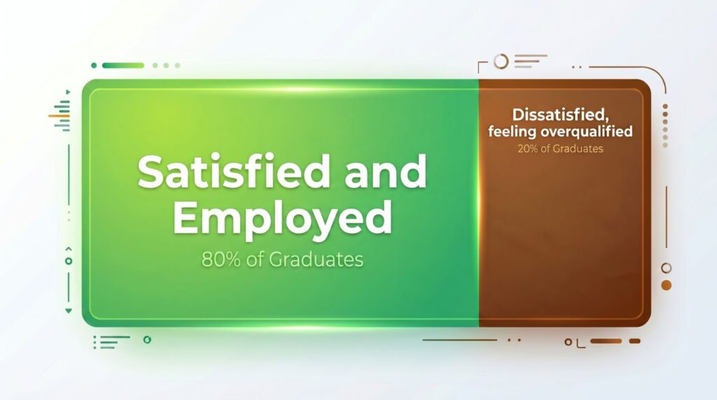 20% Of Grads Feel Overqualified cover