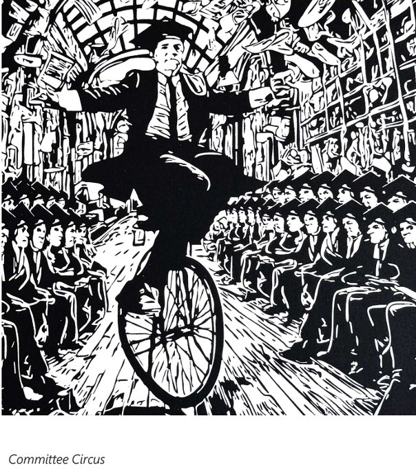 Modern Academic Life - In Woodcut cover