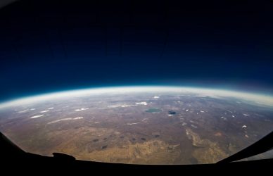 aerial photo of world