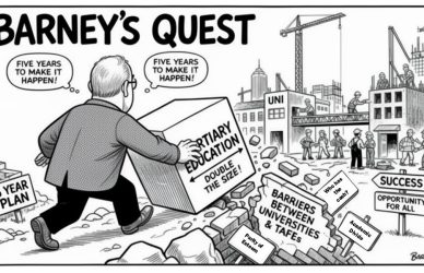Barney’s Quest: Double the Size of the System cover