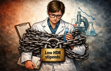 National research productivity held back by low HDR investment cover