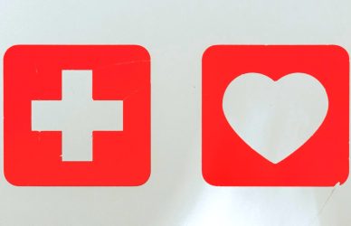 red and white x logo