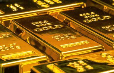 stacked gold bullion bars