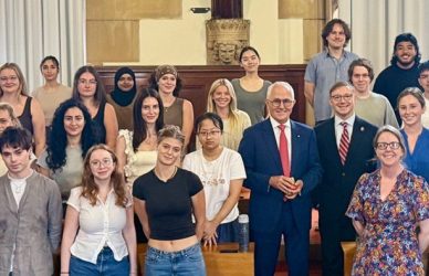 Malcolm Turnbull takes on first lecture of term cover